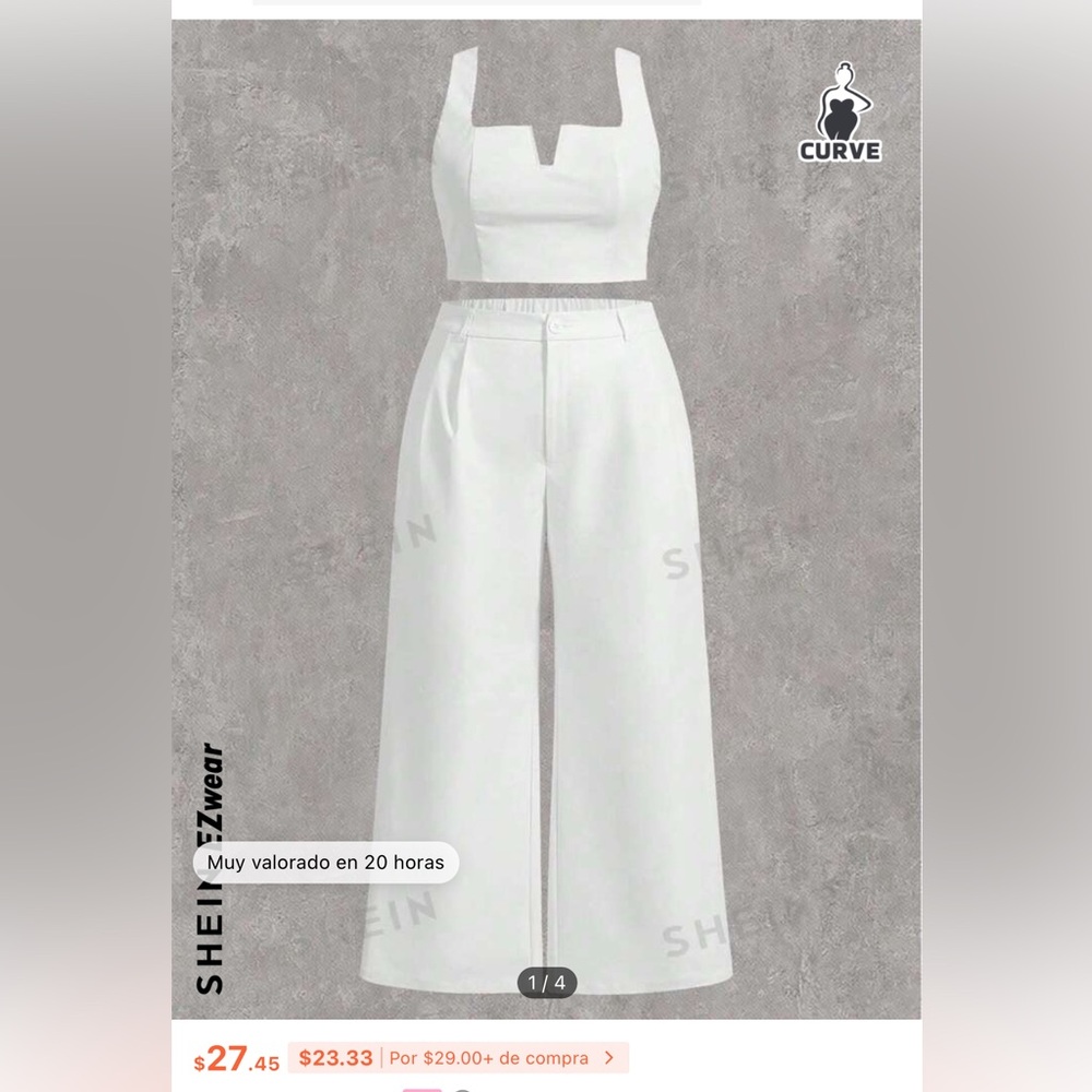 New women set curve 2x SHEIN